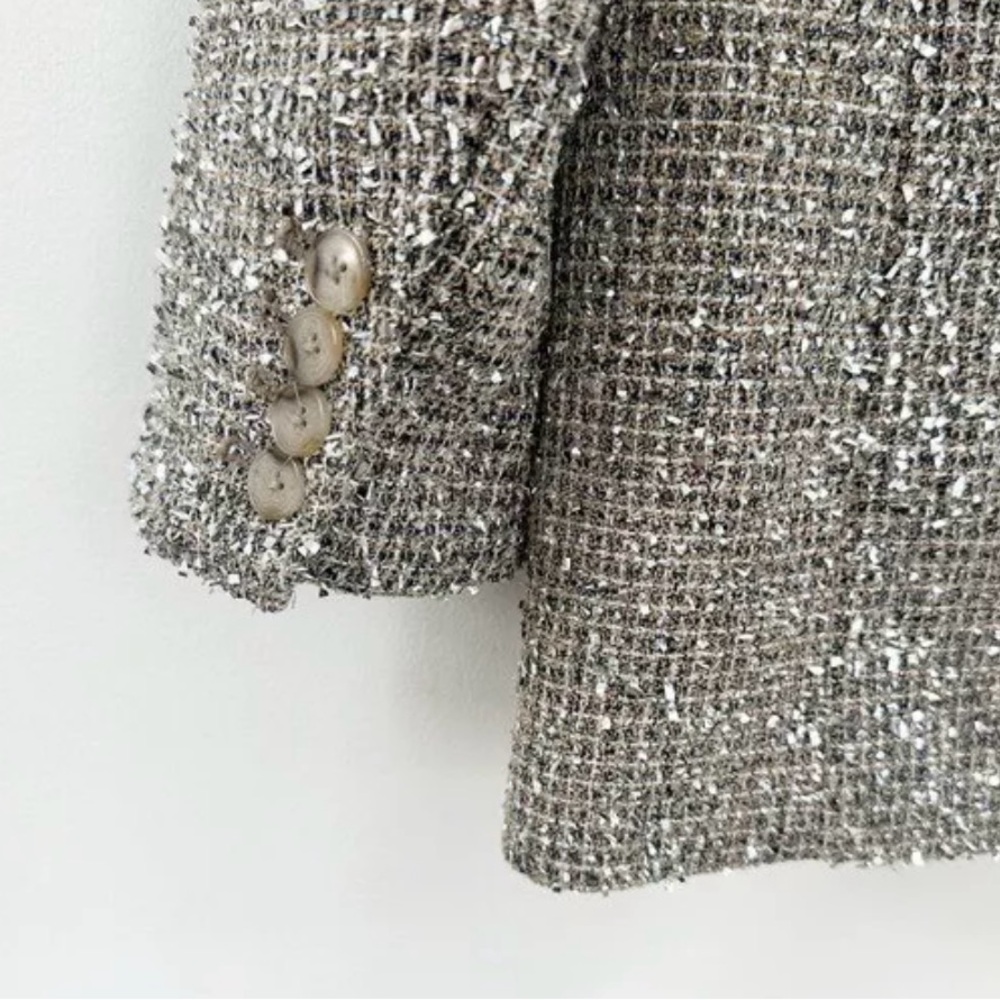 NWT Metallic Women’s Blazer Size 10 🌟